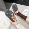 Pantuflas de suela gruesa, punta cerrada, antideslizantes, estilo Birkenstock casual para mujer, otoño/invierno 2026, cómodas, fáciles de poner, de lunares, retro, para uso en exteriores
