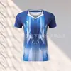 Nuevos Uniformes de Competición de Bádminton para Hombres y Mujeres, de Manga Corta, de Secado Rápido, Transpirables, Uniformes de Entrenamiento para Niños, Uniformes de Club, Uniformes de Voleibol