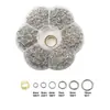 Materiales DIY Set de Siete Piezas Herramienta Punzón Herramienta de Anillo para Abrir Cuentas Accesorios Hechos a Mano Llavero Llavero Joyería
