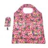 Bolsa de Compras Creativa para Teléfono Móvil de Impresión de Poliéster Bolsa Ecológica Plegable de Nylon Bolso de Mano de Color Bolsa de Almacenamiento de Moda Bolsa de Compras