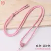 Cordão tingido com Flor de Pessegueiro Tecido à Mão Jade Dourado Pei Jade Hetian Pingente de Jade Cordão Corda de Colar Pequena Fresca