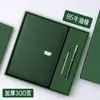 Conjunto de Caixa de Presente para Notebook de Alta Qualidade com Logotipo Personalizável, Estilo Executivo, Caderno Simples e de Alta Qualidade, Caneta, Pen Drive USB, Caderno