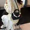 Bolso de Alta Gama para Mujer 2025 Nuevo Diseño de Nicho Bolso de Mano Veraniego Plegado Bolso Cruzado con Cadena Bolso Nube