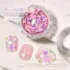 Joyería para Uñas Lentejuelas Mariposa Lentejuelas Mariposa Soñadoras Color Macarrón Colorido Mariposa Lentejuelas Soñadoras Joyería para Uñas