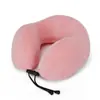 Almohada de Espuma Viscoelástica Camelback con Logo Personalizado Forma de U Caja de Almacenamiento Portátil Almuerzo Viaje en Avión Almohada para siesta en forma de U para el Cuello