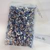 1440 Piezas de Joyería de Diamantes Planos para Uñas, Lujo Ligero, Elegantes Diamantes Azules para Uñas en Forma de Ojo de Caballo Torcido Mini Grandes y Pequeños