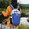 Mochila outdoor unissex, nylon, leve, impermeável, adequada para estudantes, escola, viagens, caminhadas e atividades de lazer