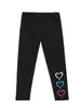 Leggings infantis para outono e inverno, fornecimento transfronteiriço, feitos sob medida com estampas de transferência térmica de desenhos animados, feitos de tecido de fleece fino, calças compridas respiráveis e altamente elásticas
