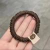 Bucle de Tela Coreano Alta Elasticidad Bucle Intestino Delgado Oso Pequeño Cuerda para el Cabello Color Tierra Cola de Caballo Duradero Sin Costuras Bucle de Titular