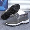 Zapatos nuevos de primavera y otoño para caminar para hombres de mediana edad y ancianos, zapatos de lona transpirables, zapatos deportivos, zapatos casuales para hombre
