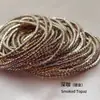 Cadena de garra de 2 mm fila única S6 strass pulsera muy fina pulsera elástica pulsera de tenis transfronterizo pulsera chapada en oro fabricantes lote