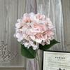 Hortensia Individual Simulada Ramo Falso Flor de Boda Flor de Seda Artificial de Alta Gama Adornos Terminados Flor Decorativa para Sala de Estar Venta al por Mayor