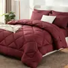 Juego de Colcha y Fundas de Almohada de Franela Cepillada Más Vendido en Amazon Transfronterizo, Disponible en Múltiples Colores, Se Puede Enviar Directamente como Ropa de Cama