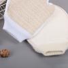 Guantes de Baño de Algodón y Lino al por Mayor, Toalla para Baño de Barro Corporal, Frote Doble Cara para Polvo y Barro, Toalla de Baño para Limpieza del Hogar para Adultos