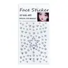 Nuevas Pegatinas de Diamantes de Cristal para Niños Maquillaje de Escenario para Actuaciones de Niñas Joyas Decorativas Coloridas para Mole de Frente Despegable DIY