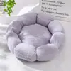 Cama Suave para Gato, Cama Cálida para Otoño e Invierno, Cama de Felpa para Perro, Cama Redonda para Gato, Alfombra para Perro, Cama para Perro, Cama para Gato del Hogar, Cama para Mascota