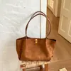 Ruien Estilo Coreano Retrô, Alta Qualidade, Grande Capacidade, Nova Coleção 2026, Bolsa Tote Simples e Estilosa para o Trabalho, Projetada para ser Carregada sob o Braço