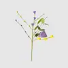 Estacas de Tulipa Simuladas, Folhas de Eucalipto, Acessórios Decorativos para Casa, Presentes para o Dia das Mães, Buquês de Flores Artificiais