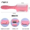 Hogar Cabello Barbero Adulto Engrosado Entresacado Peine de Corte de Cabello para Mujer Cortador Herramienta Flequillo Engrosado Cortador de Cabello