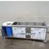 Carrito Recolector de Restos de Acero Inoxidable Carrito Recolector de Comida Carrito de Doble Propósito Carrito Recolector de Desechos de Comida Carrito Recolector de Platos Carrito Móvil para Almacenamiento de Charolas de Comida