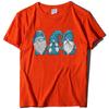 Amazon Camiseta Navideña para Mujer Tres Enanitos Navideños Navidad Europeo y Americano Top para Mujer