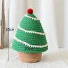 Cesta de Almacenamiento Tejida con Cuerda de Algodón de Reno Navideño Personalizada, Gran Capacidad, Cesta de Almacenamiento para Ropa en Casa, Decoración Navideña de Alce