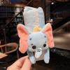 Broche Pinza para el Cabello de Animales de Dibujos Animados Lindos Doble Propósito Tocado Celebridad Cibernética Femenina Oso Liao Liao Pinza Superior Pinza para el Flequillo