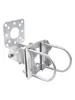 Abrazadera universal para puente AP abrazadera de antena angular multifuncional soporte fijo ajustable abrazadera de tubo aro montaje en pared