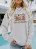 Estación Independiente Trabajador Social Estampado Holgado Otoño e Invierno Ropa Interior de Manga Larga Talla Grande Sudadera Venta al por Mayor