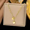 Joias de Aço Titânio Dongguan, Corrente de Lâmina Dupla Estilo Hip-Hop Europeu e Americano Personalizada e Exagerada, Pulseira Não Desbota para Mulheres, Fashion para o Dia a Dia