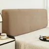 Funda de Cabecero de Terciopelo Jacquard de Alta Elasticidad, Funda Antipolvo de Estilo Europeo Moderno Simple, Funda Protectora de Tejido Elástico, Funda Suave para Cabecero