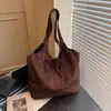 Bolsa de compras de moda estilo casual retro transfronterizo 2026 verano nuevo bolsa de hombro tote de gran capacidad para el día a día