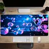 Alfombrilla de Ratón Grande Gruesa Resistente a Manchas para Teclado de Computadora Mesa Temática del Espacio Universo Ciencia Ficción Película Videojuego E-Sports