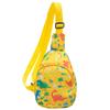 Nueva Bolsa Infantil Cangurera de Dinosaurio Bolso Cruzado Estampado para Niños y Niñas Bolso Cruzado de Hombro para Monedas Estilo Occidental de Alta Calidad