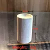 Difusor de madera maciza pequeño y redondo con forma de huevo, difusor de aromaterapia de nogal negro y palisandro, sin fuego, difusor de aromaterapia de madera fragante para coche.