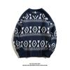 Outono e inverno de 2024 Novo suéter masculino solto plus size suéter gola redonda casual suéter de casal masculino e feminino blusa roupas