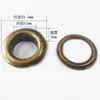 Ojal Grande de Hierro Remache Hueco Publicitario Ojal Hueco de Lona Ojal para Cojín de Asiento 10mm-40mm
