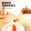 Palillos de Cerámica Jingdezhen Personalizados Familia de Osos de Dibujos Animados Antibacterianos y a Prueba de Moho Palillos Pintados Resistentes a Altas Temperaturas Antideslizantes Palillos Domésticos