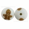 HongzhouNuevo 15mm Marca de Agua 2 Tótems Pulsera de Cuentas de Silicona Joyería DIY Cuentas Sueltas Hilo de Cuentas Fabricante en Stock