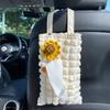 Porta Pañuelos para Respaldo de Asiento de Coche Caja de Pañuelos Divertida para Coche Colgante Monstruo de Dibujos Animados Decoración Interior de Coche