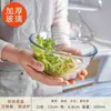 Tazón de vidrio transparente resistente a altas temperaturas, cuenco de vidrio para hornear y tazón grande para sopa de pastel, ensalada de huevo y fideos, tazón grande para el hogar