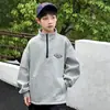 2025 Nueva Sudadera de Forro Polar para Niños Otoño e Invierno Color Contrastante Cremallera Cuello Alto Panda Yuan Yuan Chaqueta Cálida para Niños