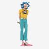 Ponto banda de rock independente gorillaz banda resina simulação feito à mão modelo artesanato de resina ornamentos