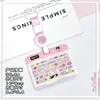 Portatarjetas de Teclado de Alto Valor Horizontal Abs Tarjeta de Identificación de Estudiante Tarjeta Escolar Portatarjetas de Agua Portatarjetas de Identificación para Hombres y Mujeres Cubierta Protectora Transfronterizo