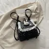 Mochila Retro Linda 2026 Nueva Moda Tendencia Pequeña Bolsa Escolar Casual Versátil Para Viajar Mochila de Mujer