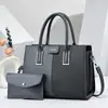 Bolsos luz de lujo moda sensación de alta gama conjunto de dos piezas bolso de PU 2026 nuevo versátil bandolera bolso de mujer