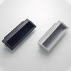 Cerradura de Gabinete Yisheng Hengzhu Pl012 Manija Negra de Plástico Caja de Equipo de Maquinaria Industrial Manija Gris para Puerta de Gabinete