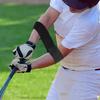 Treinamento de postura de swing de golfe transfronteiriço com suporte de braço fixo com assistência de beisebol/softbol para iniciantes