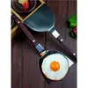 Espátula Teppanyaki Estilo Chino Sartén para Freír Bistec Espátula para Bistec de Acero Inoxidable Espátula para Tortitas Agarrada a Mano Espátula para Cocinar Cocina Occidental