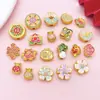 Contas Espaçadoras de Liga Estilo Chinês Sorte e Fortuna com Caractere "Fu", Lótus, Nó Chinês, Lingote de Ouro, Repolho Acessórios para Joias DIY Atacado